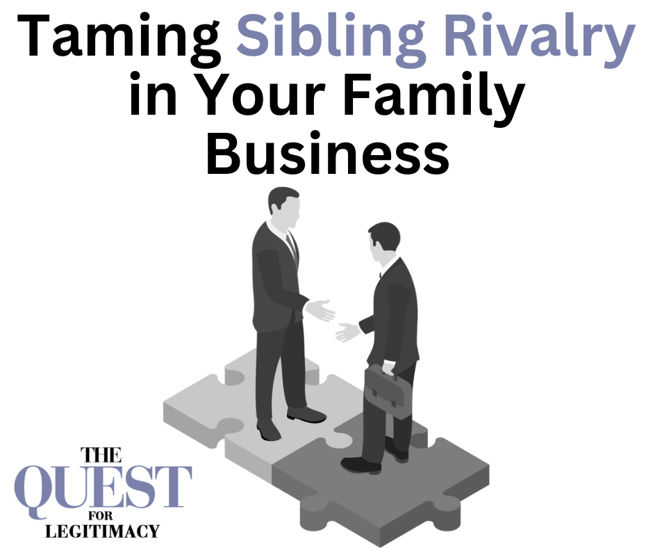 Taming Sibling Rivalry in Your Family Business